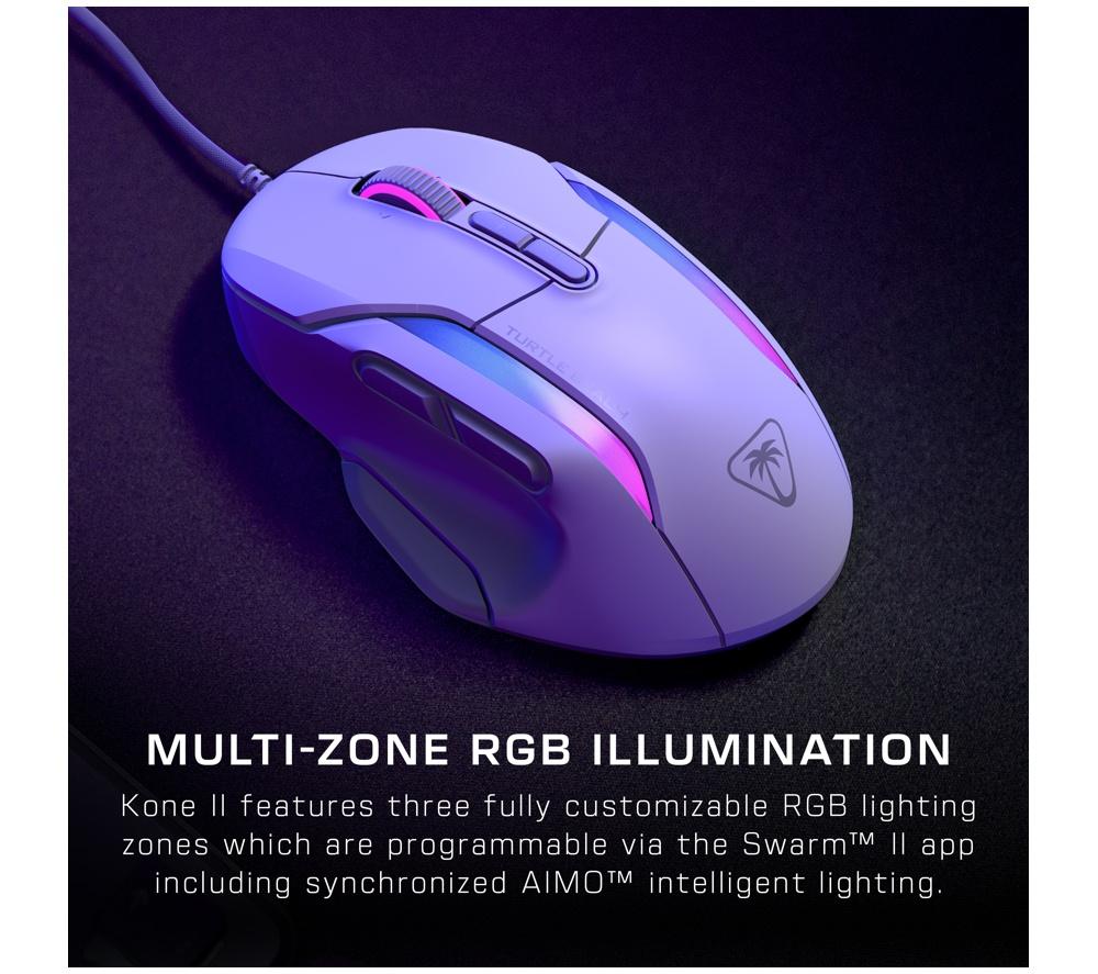 TURTLE BEACH Kone II RGB Optical Gaming Mouse - White