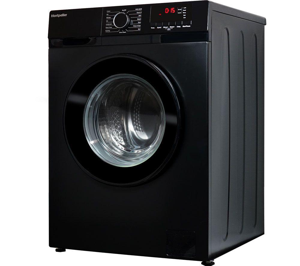 MONTPELLIER MDAWM1014K 10 kg 1400 Spin Washing Machine - Black