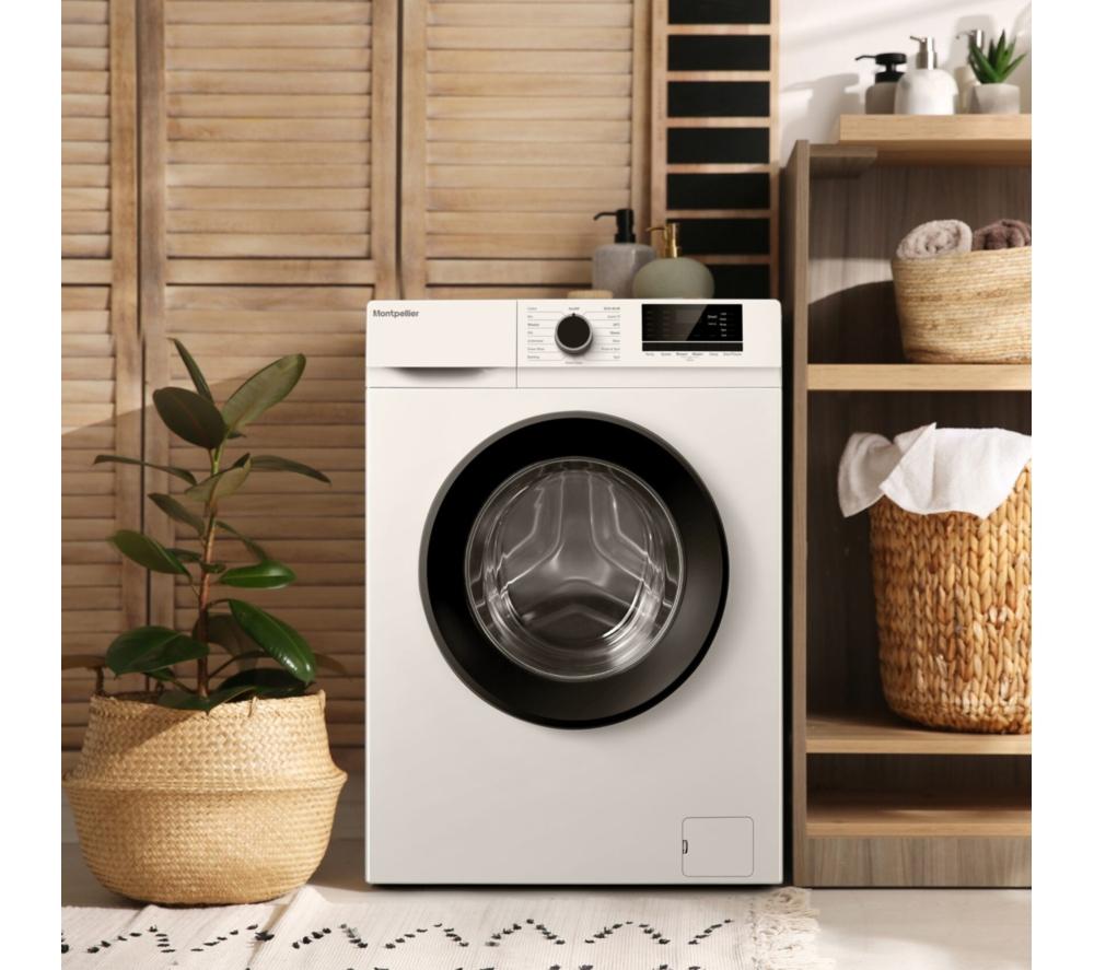 MONTPELLIER MDAWM1014W 10 kg 1400 Spin Washing Machine - White