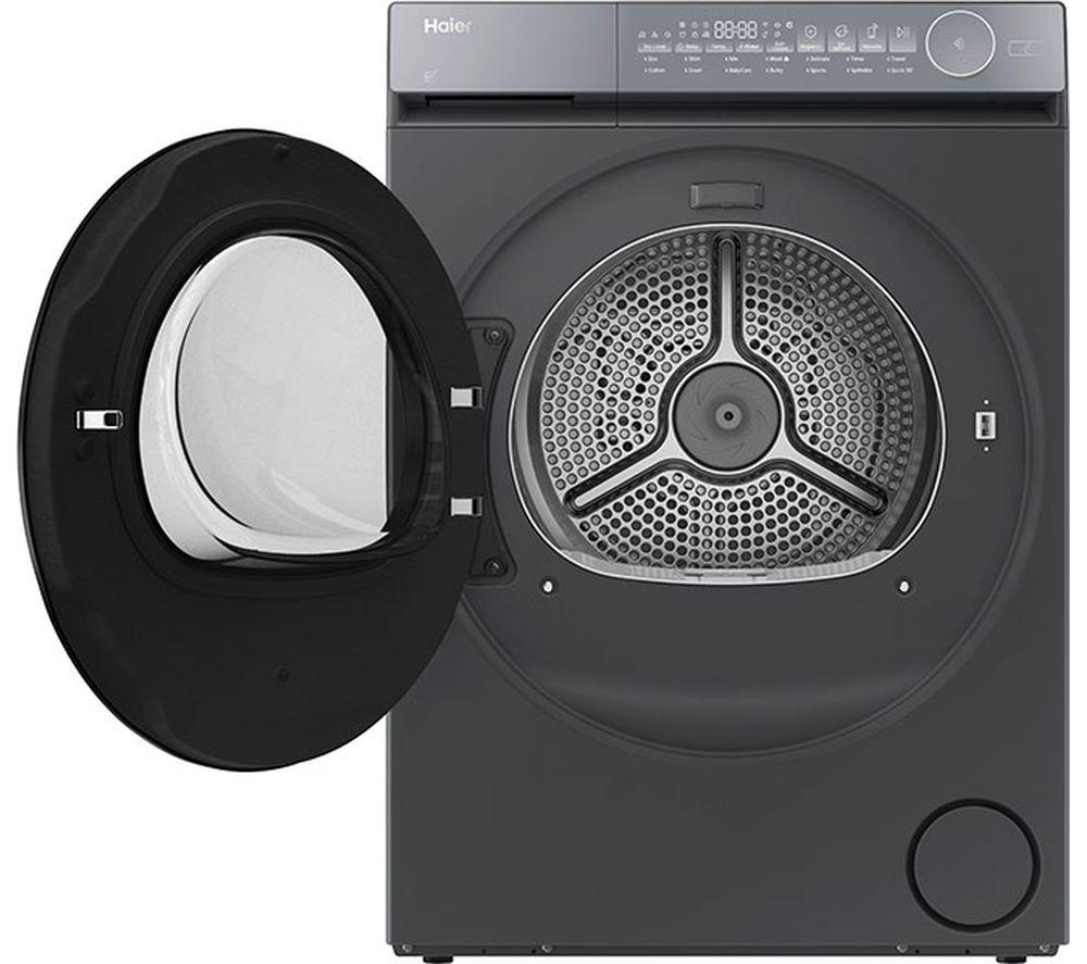 HAIER X Series 7 HD100-C367GU1-UK WiFi-enabled 10 kg Heat Pump Tumble Dryer - Graphite