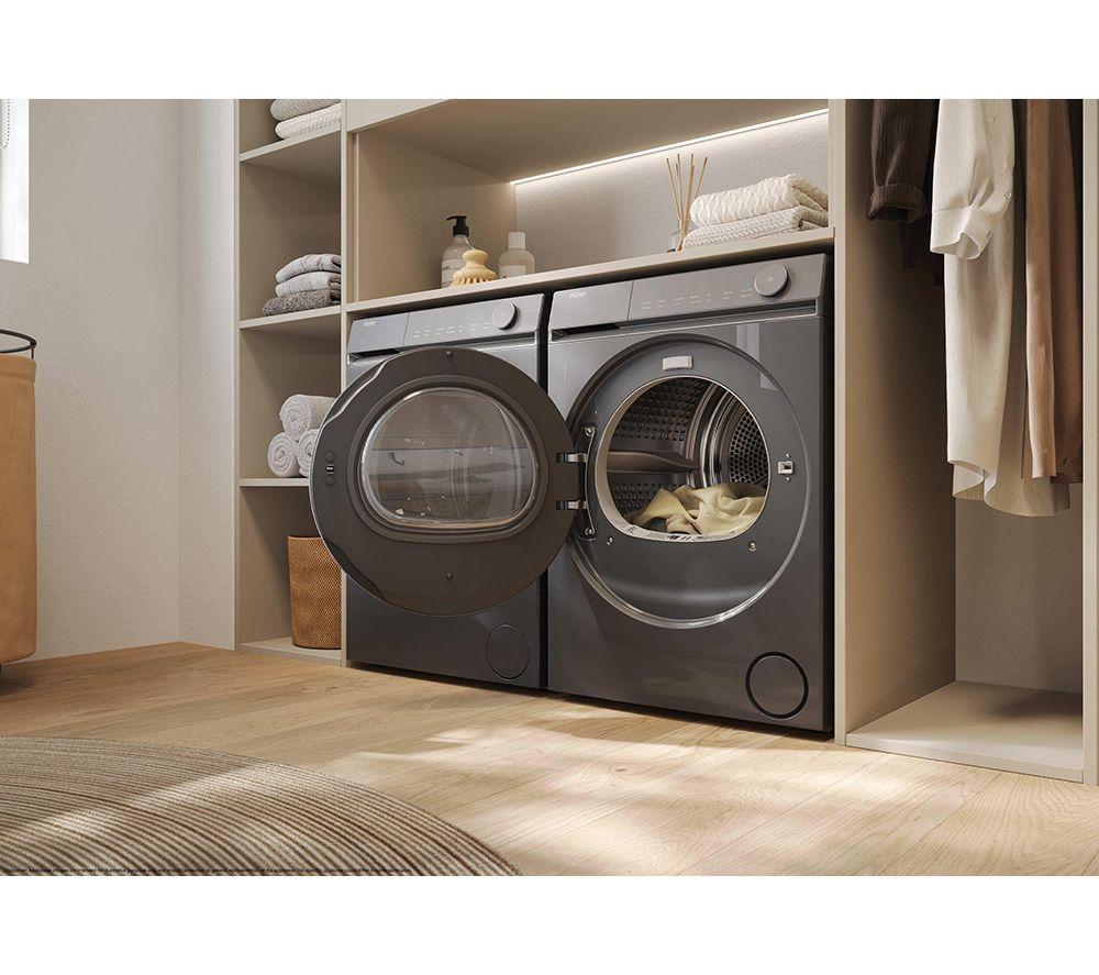 HAIER X Series 7 HD100-C367GU1-UK WiFi-enabled 10 kg Heat Pump Tumble Dryer - Graphite