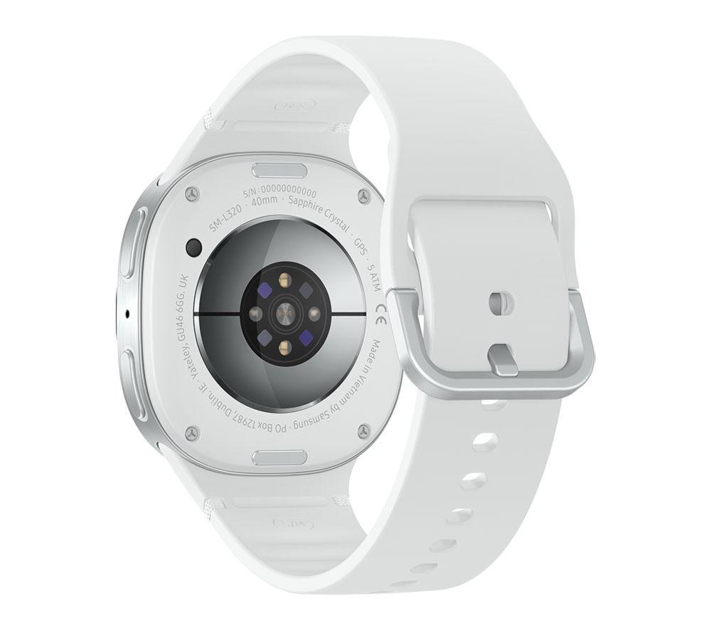 SAMSUNG Galaxy Watch8 BT mit Bixby - Silber, 40 mm