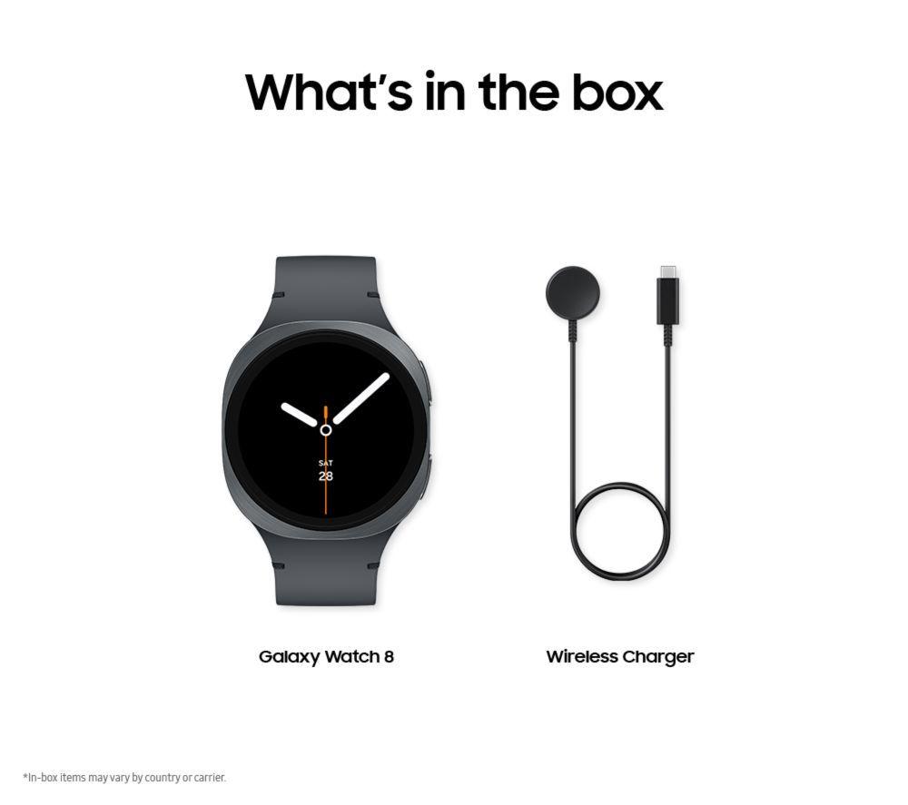 SAMSUNG Galaxy Watch8 LTE with Bixby - Graphite, 40 mm
