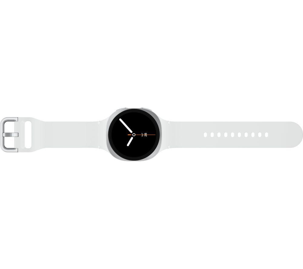 SAMSUNG Galaxy Watch8 LTE mit Bixby – Silber, 40 mm