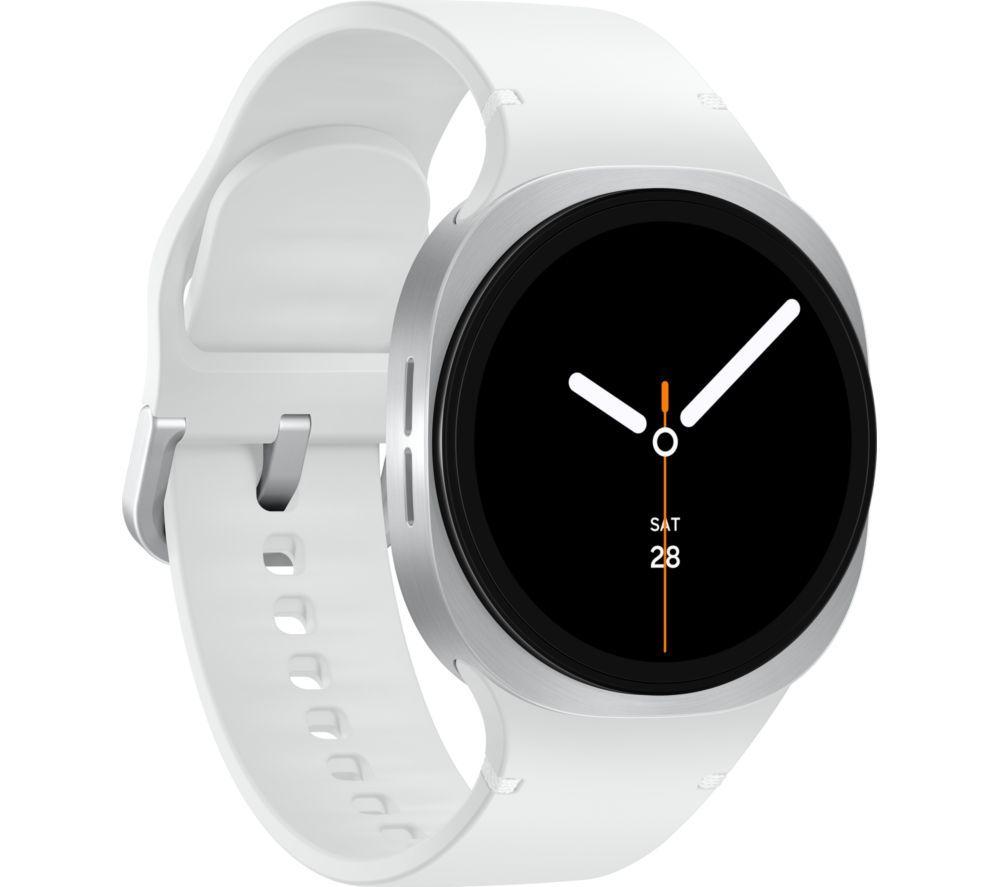SAMSUNG Galaxy Watch8 LTE mit Bixby – Silber, 40 mm