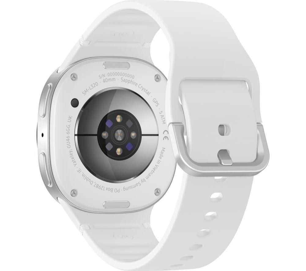 SAMSUNG Galaxy Watch8 LTE mit Bixby – Silber, 40 mm