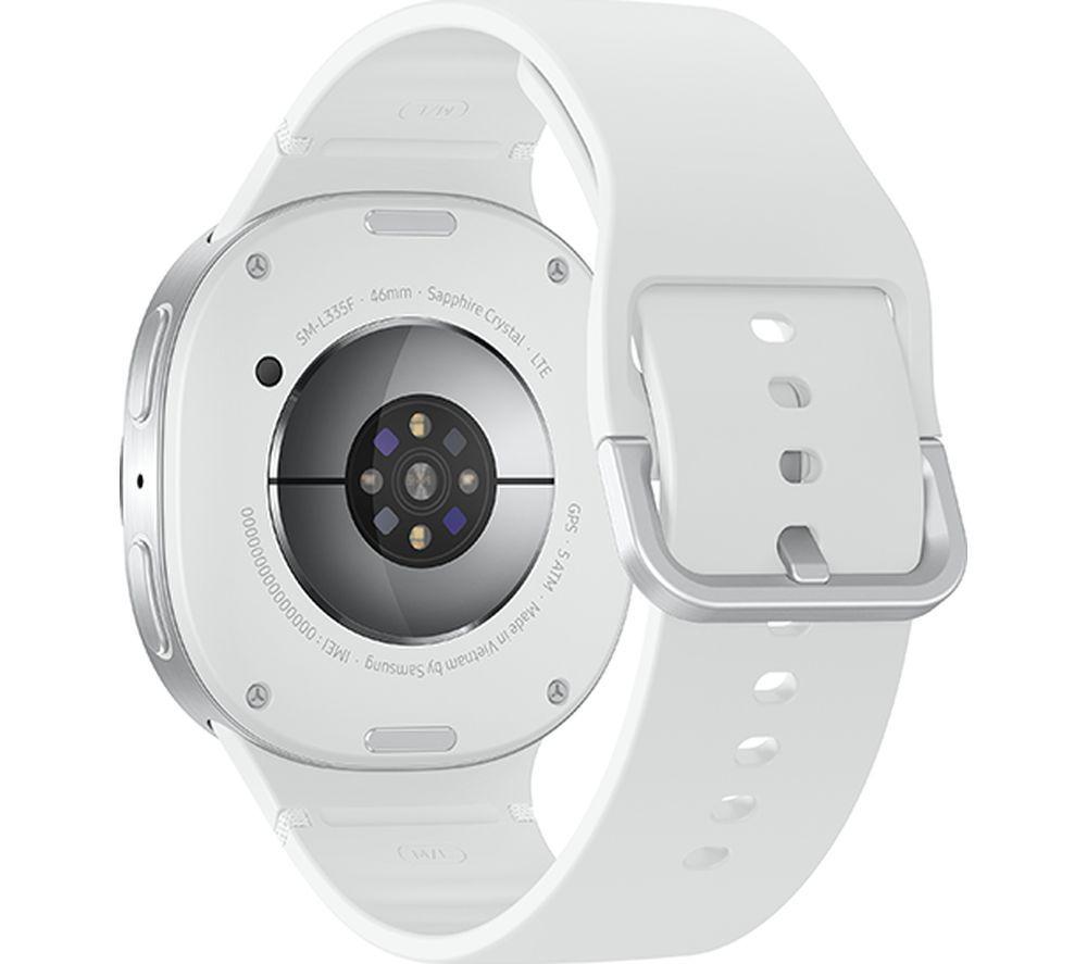 SAMSUNG Galaxy Watch8 LTE with Bixby - Silver, 44 mm