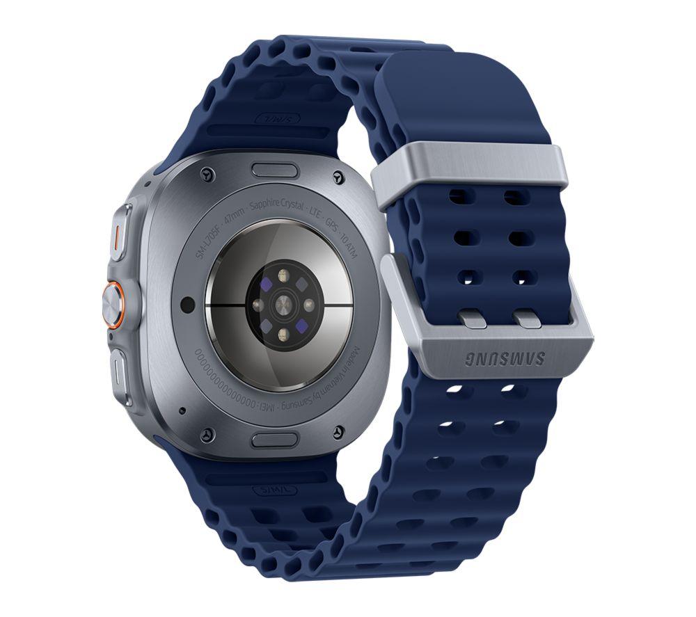 SAMSUNG Galaxy Watch Ultra (2025) LTE with Bixby - Titanium Blue, 47 mm