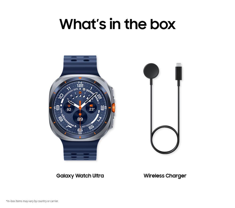 SAMSUNG Galaxy Watch Ultra (2025) LTE with Bixby - Titanium Blue, 47 mm