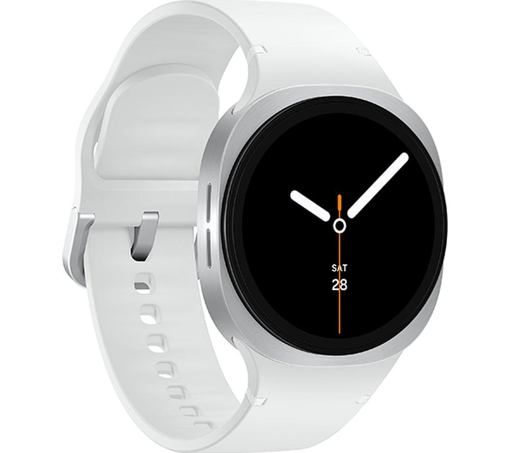 SAMSUNG Galaxy Watch8 BT mit Bixby - Silber, 44 mm