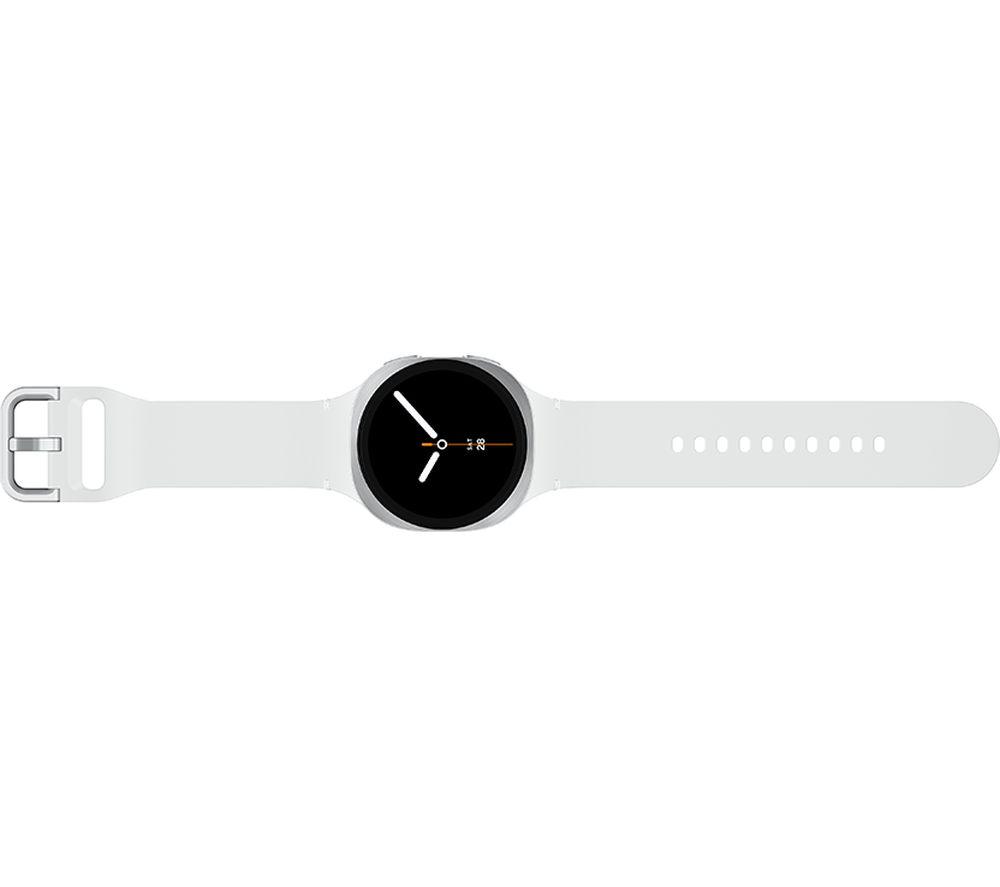 SAMSUNG Galaxy Watch8 BT mit Bixby - Silber, 44 mm