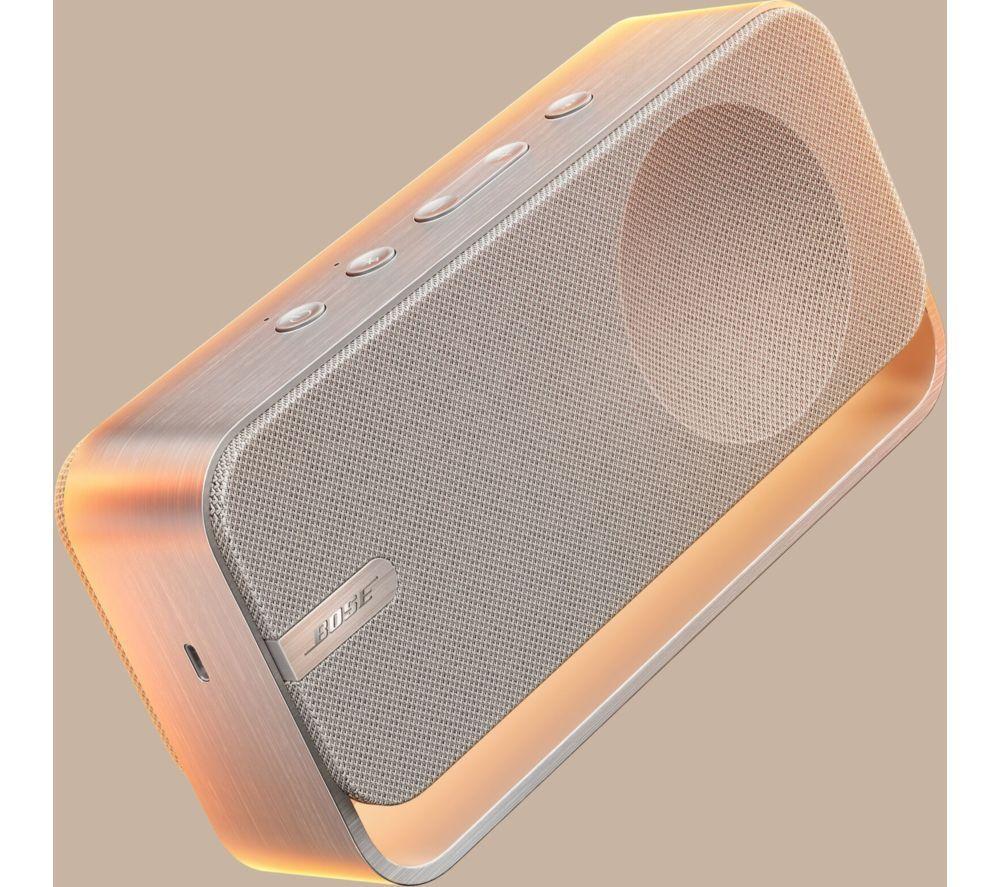 Altavoz Bluetooth portátil doméstico BOSE SoundLink - Plata claro