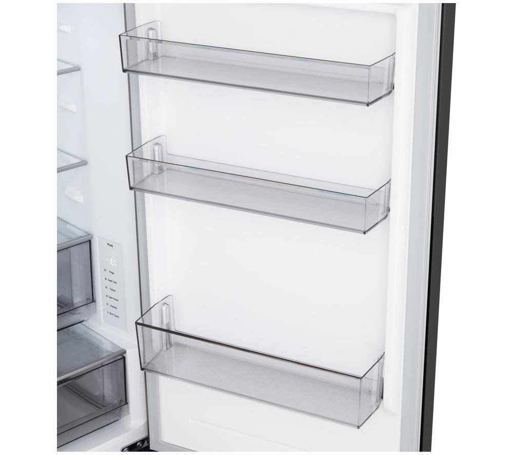 Frigorífico-congelador inteligente LG Fit & Max GBBSJ10EEP 60/40 - Negro mate