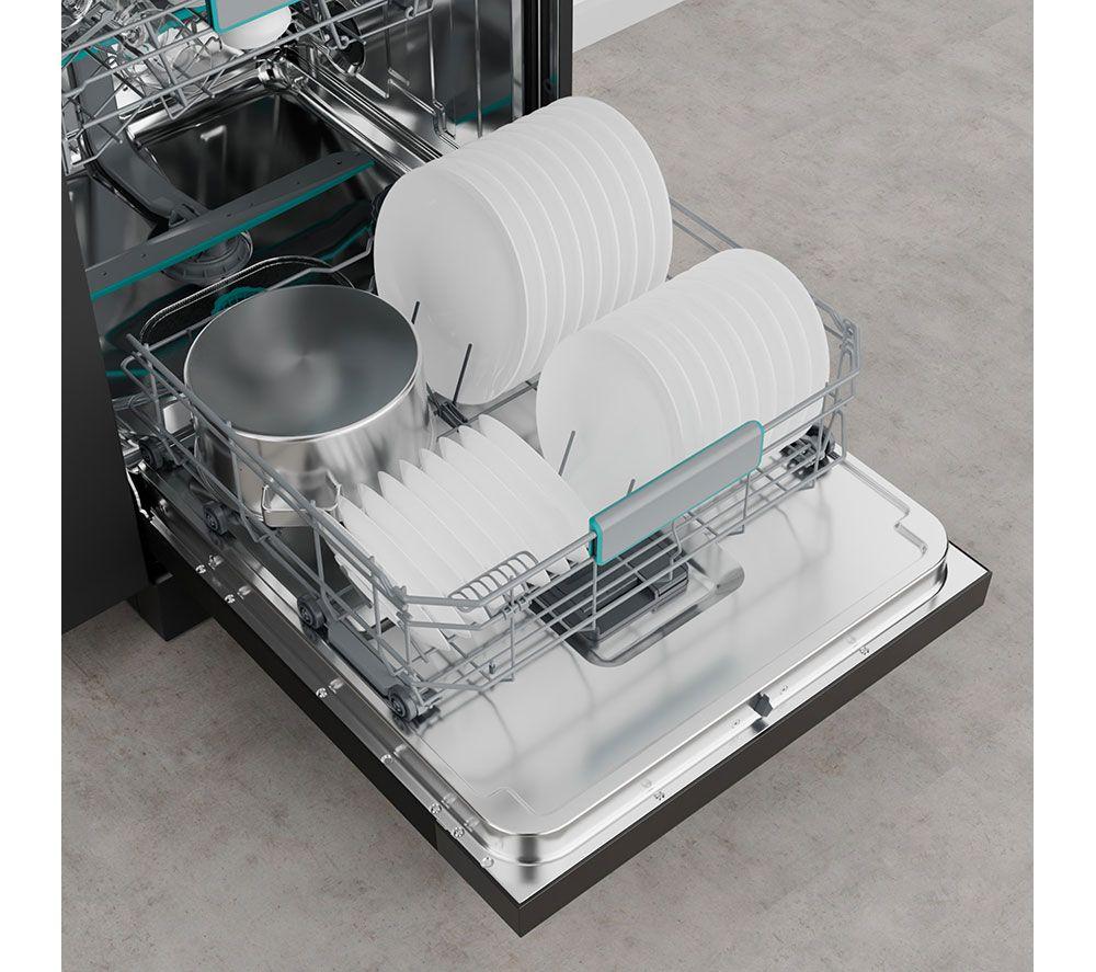 Lavavajillas de tamaño estándar HISENSE HS663A90BXUK - Negro Inox