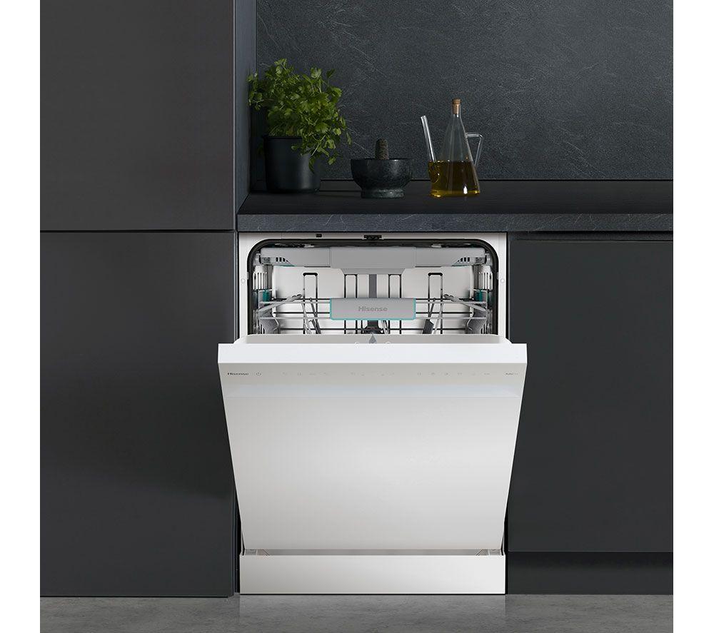 Lavavajillas HISENSE HS663A90WUK de tamaño completo - Blanco