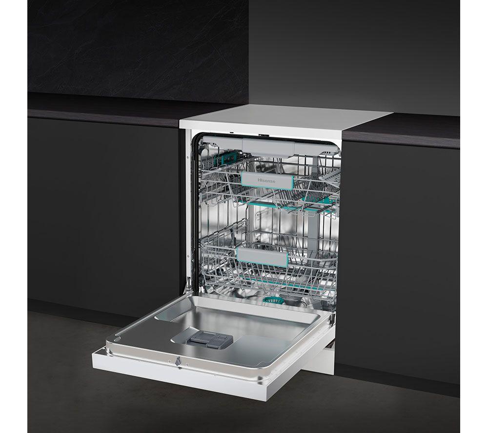 Lavavajillas HISENSE HS663A90WUK de tamaño completo - Blanco