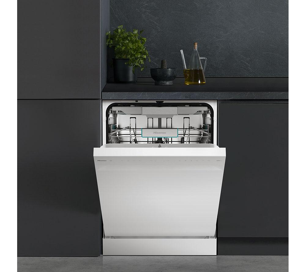 Lavavajillas de tamaño completo con WiFi HISENSE HS673A90WUK - Blanco