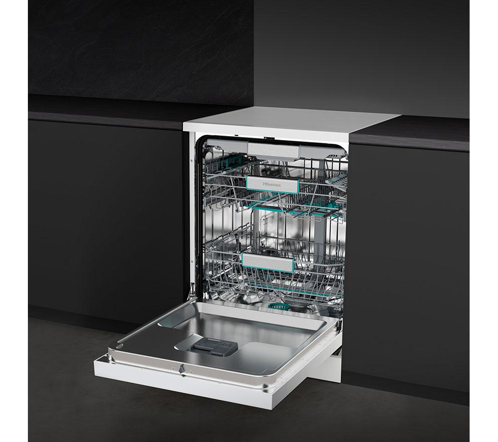 Lavavajillas de tamaño completo con WiFi HISENSE HS673A90WUK - Blanco