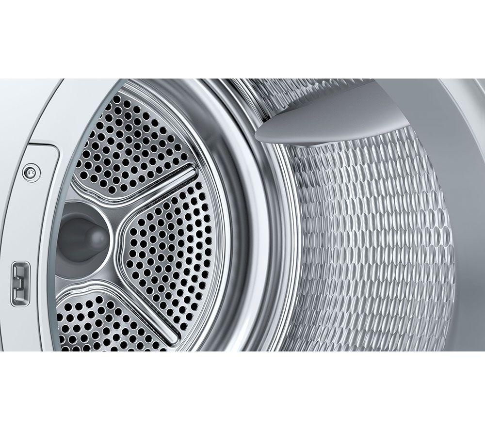 BOSCH Serie 6 WQG24502GB Secadora de bomba de calor de 9 kg - Blanca