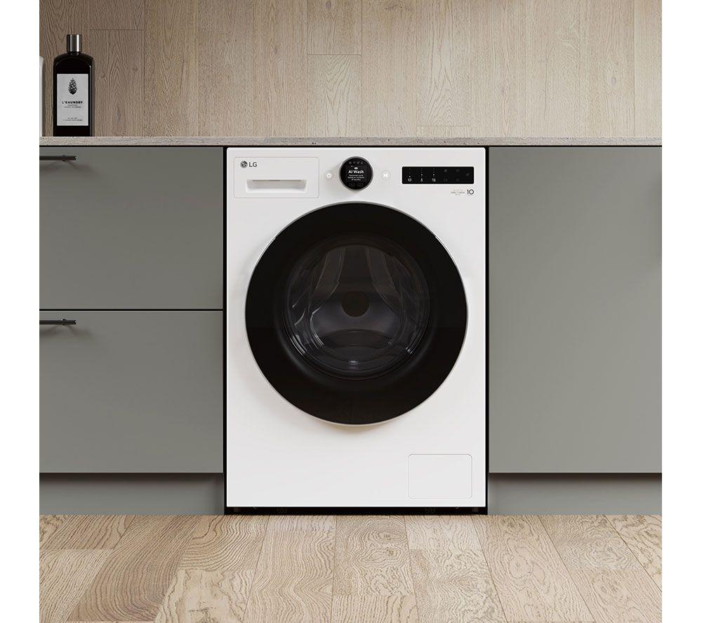 Lavadora-Secadora LG Serie 7 con Inteligencia Artificial Direct Drive W4X7016TWB, 11 kg, WiFi - Blanco