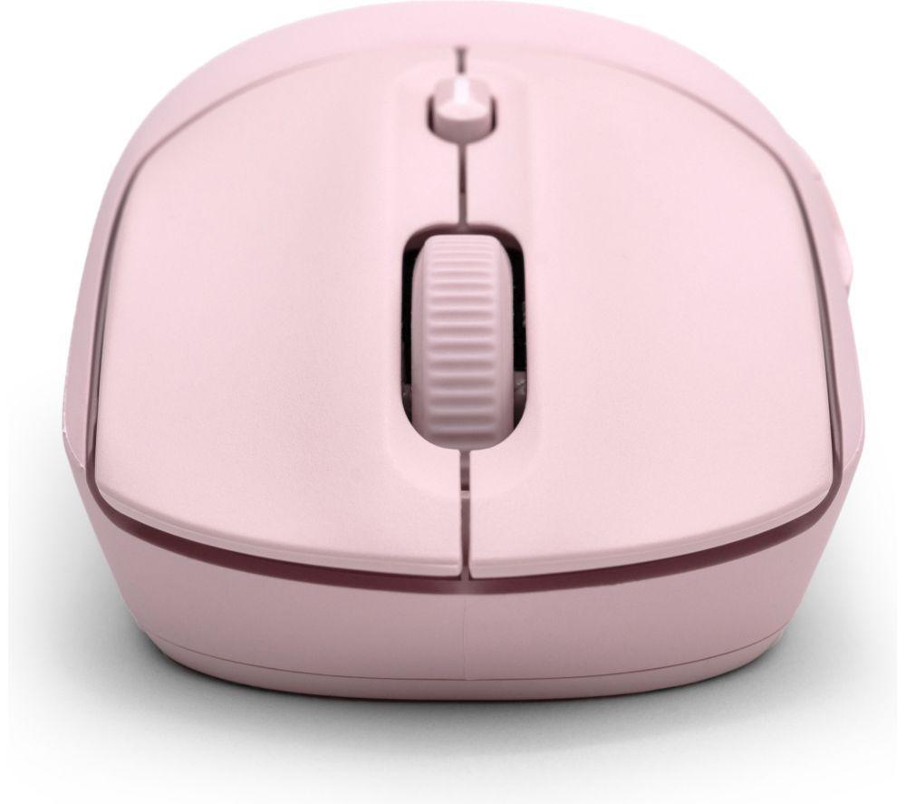 Ratón óptico inalámbrico silencioso HP 400 - Rosa