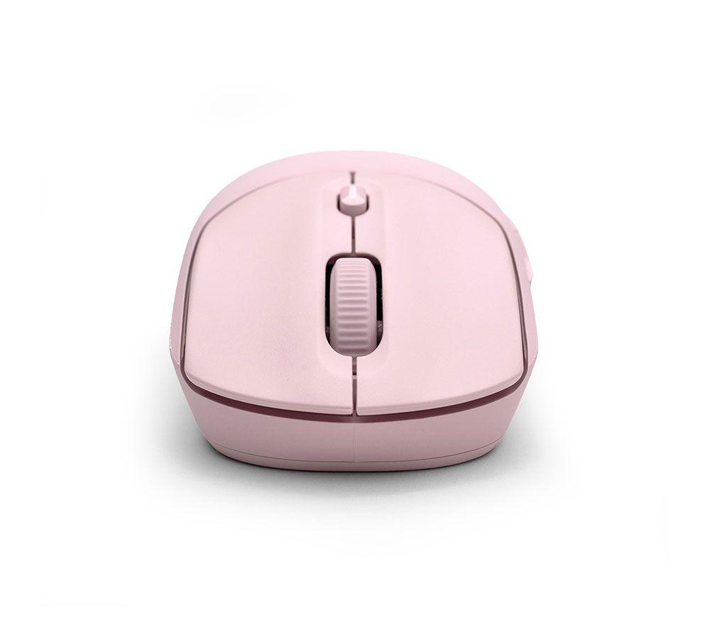 Ratón óptico inalámbrico silencioso HP 400 - Rosa