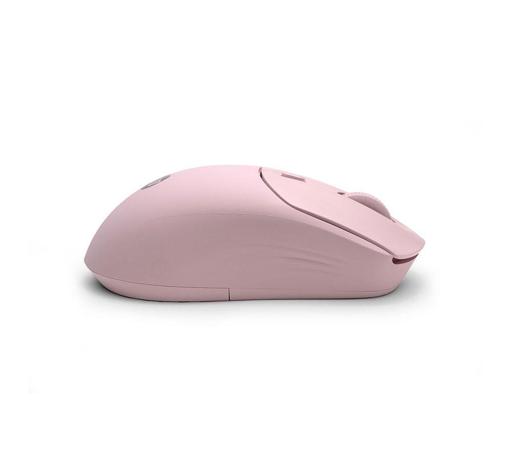 Ratón óptico inalámbrico silencioso HP 400 - Rosa