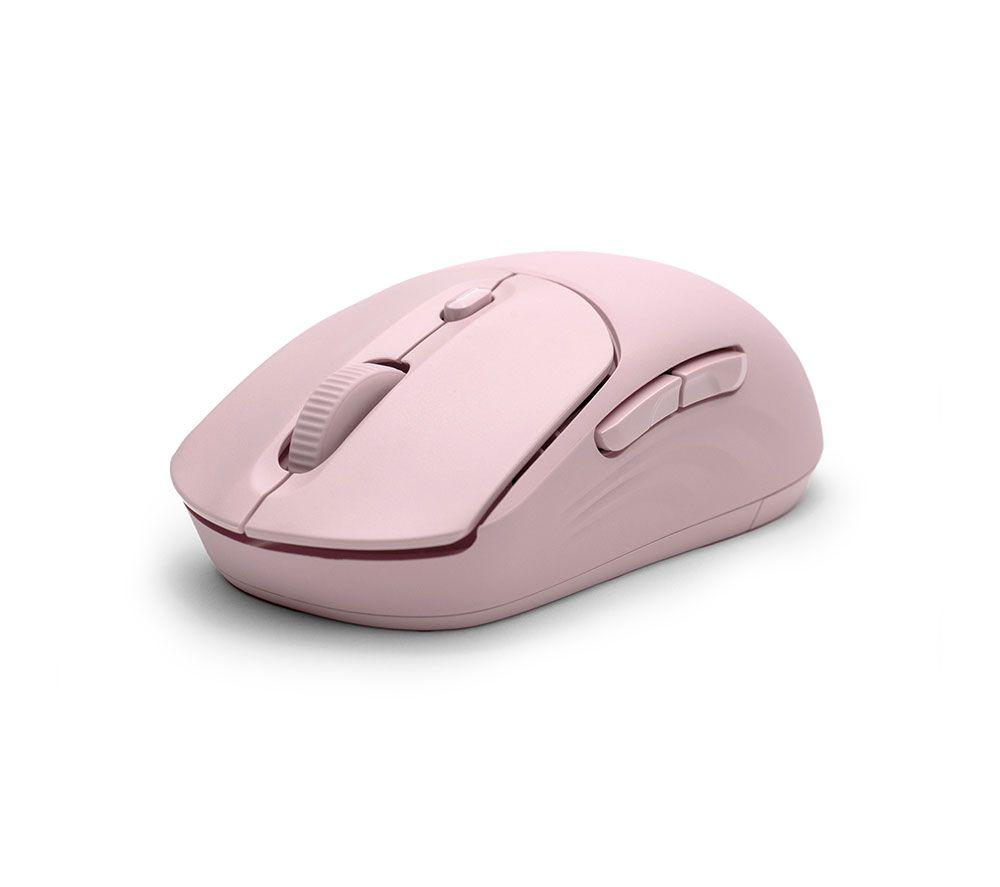 Ratón óptico inalámbrico silencioso HP 400 - Rosa