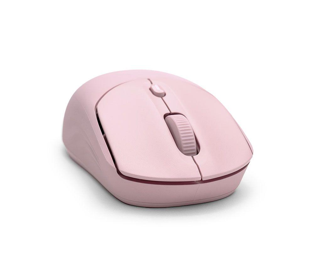 Ratón óptico inalámbrico silencioso HP 400 - Rosa