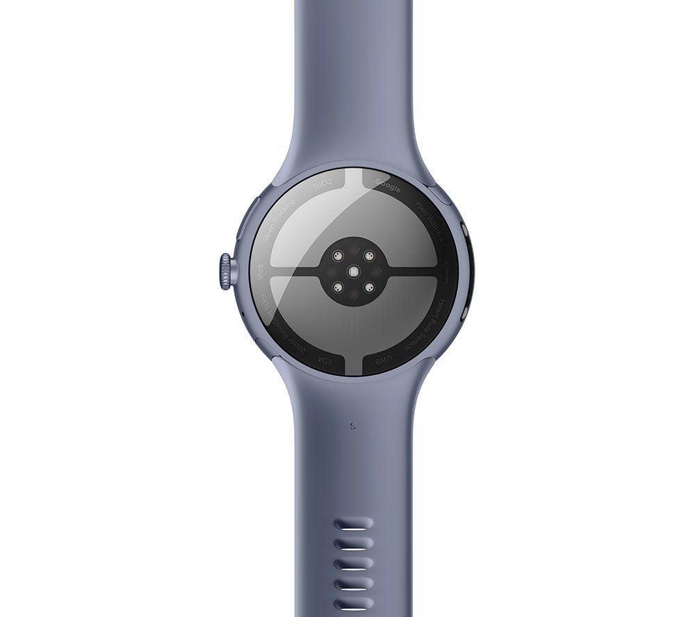 GOOGLE Pixel Watch 4 4G LTE - Satin Moonstone Aluminium Case with Moonstone Active Band, 45 mm