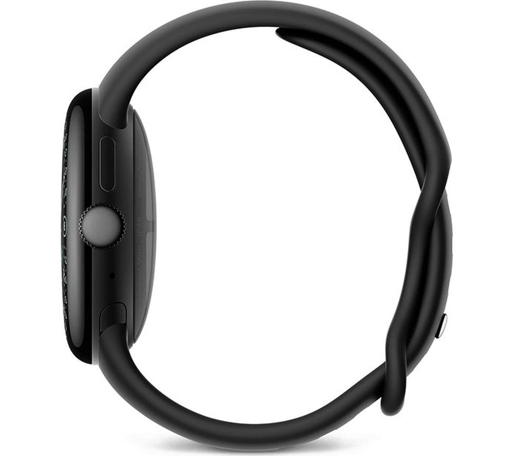 GOOGLE Pixel Watch 4 WiFi - Matte Black Aluminium Case with Obsidian Active Band, 41 mm