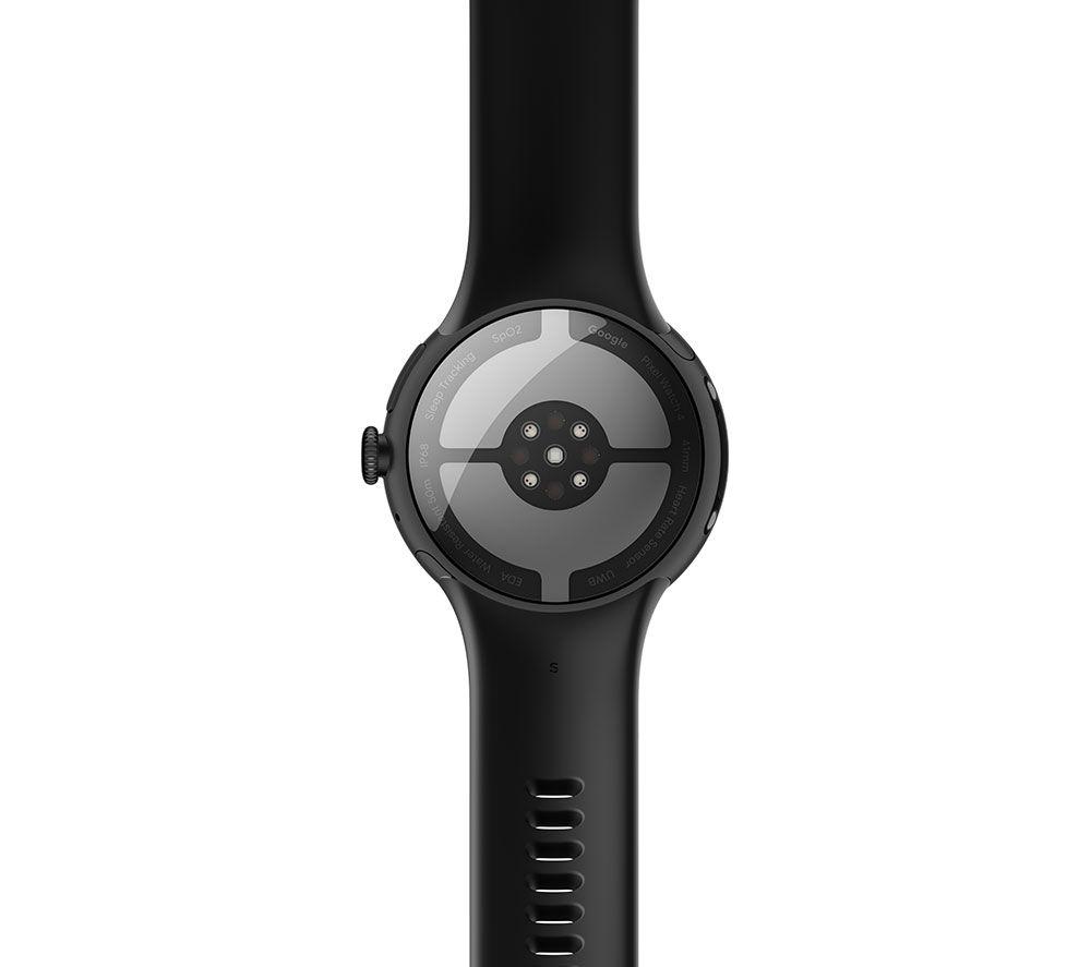 GOOGLE Pixel Watch 4 WiFi - Matte Black Aluminium Case with Obsidian Active Band, 41 mm