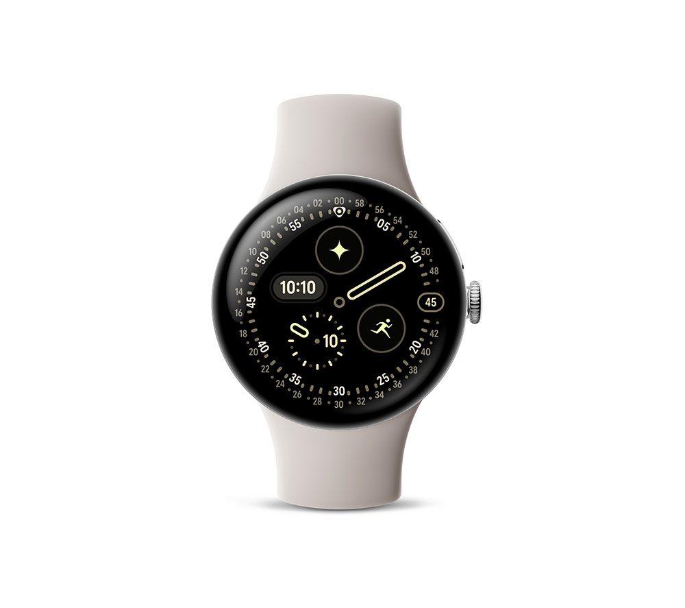 GOOGLE Pixel Watch 4 WiFi - Matte Black Aluminium Case with Porcelain Active Band, 41 mm