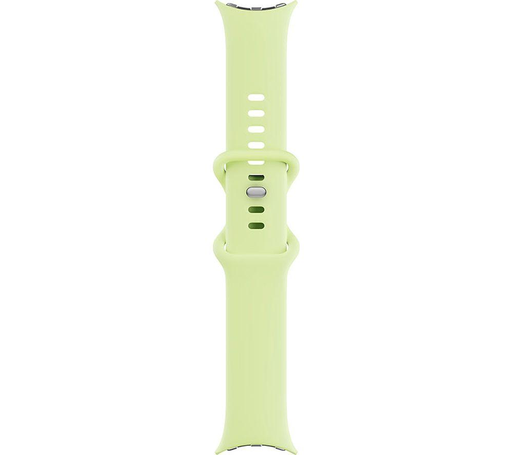 GOOGLE Pixel Watch 4 4G LTE - Champagne Gold Aluminium Case with Lemongrass Active Band, 41 mm