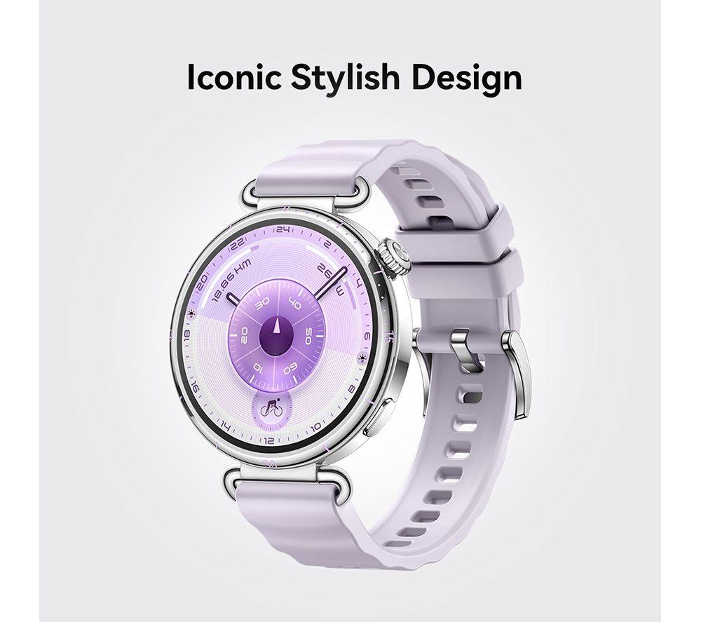 HUAWEI Watch GT 6 - Lilac, Fluoroelastomer Strap, 41 mm