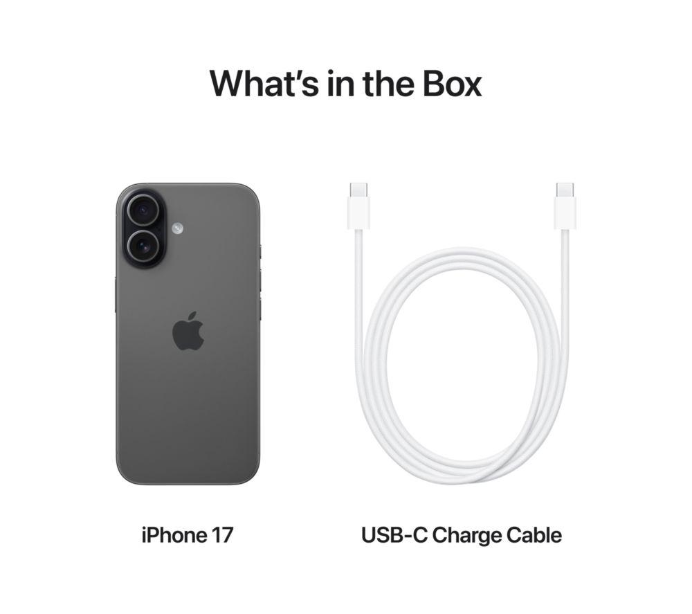 APPLE iPhone 17 - 256 GB, Black