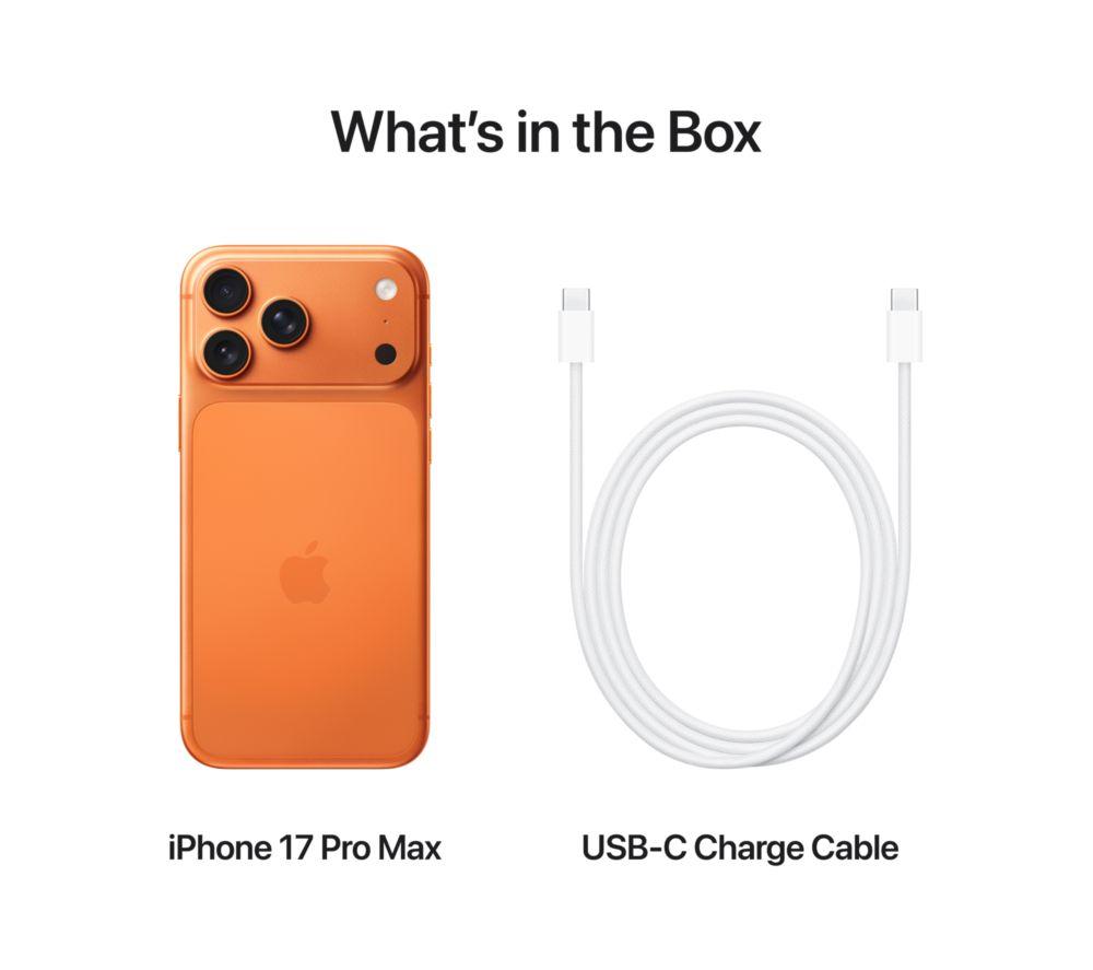 APPLE iPhone 17 Pro Max - 256 GB, Cosmic Orange