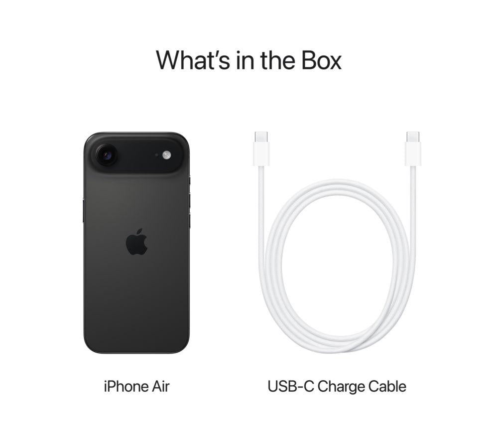 APPLE iPhone Air - 256 GB, Space Black