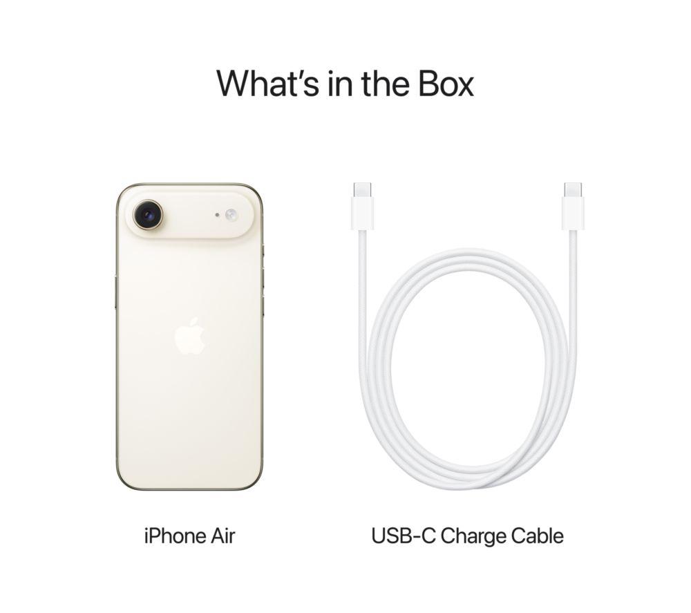 APPLE iPhone Air - 1 TB, Hellgold