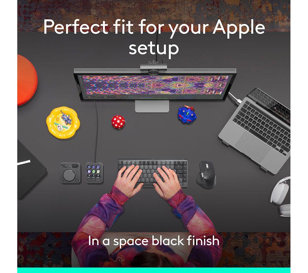 Ratón inalámbrico LOGITECH MX Master 4 para Mac - Negro Espacial