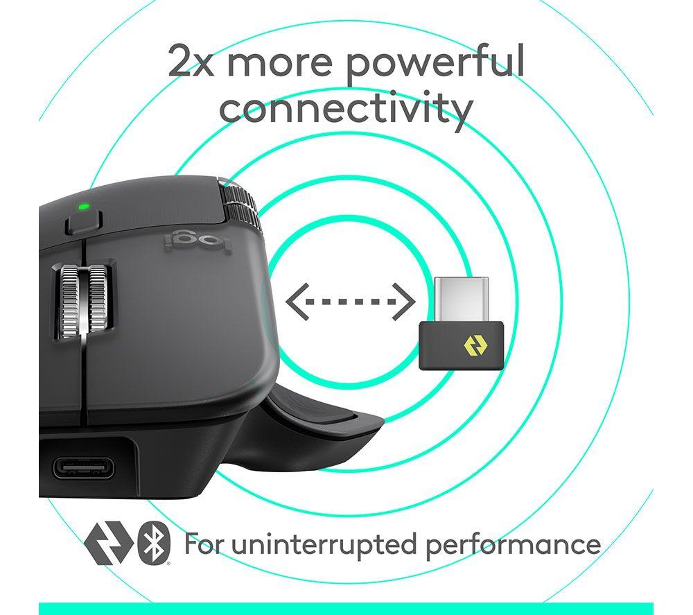 Ratón inalámbrico LOGITECH MX Master 4 - Grafito