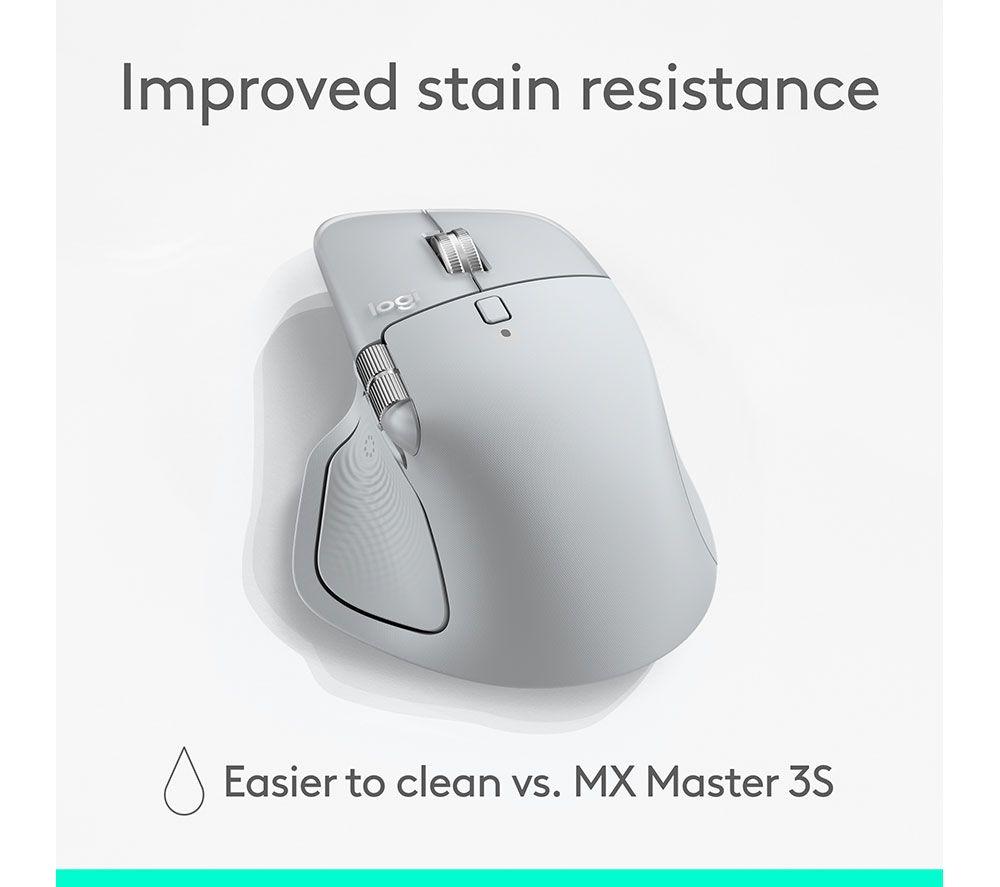 Ratón inalámbrico LOGITECH MX Master 4 - Gris pálido