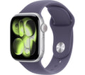 APPLE Watch Series 11 - 42 mm Silver Aluminium Case with Purple Fog Sport Band, S/M