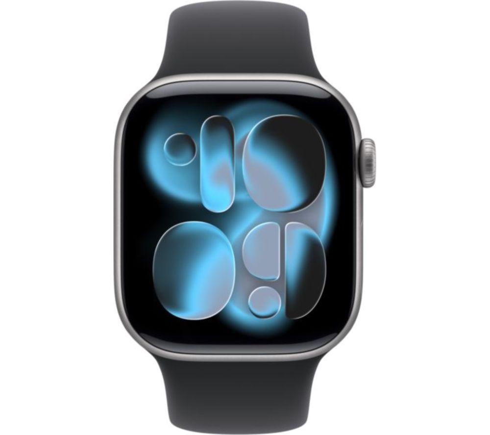 APPLE Watch Series 11 - 42 mm Space Grey Aluminium Case with Black Sport Band, M/L