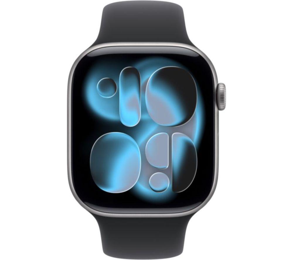 APPLE Watch Series 11 - 46 mm Space Grey Aluminium Case with Black Sport Band - S/M