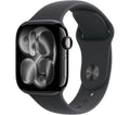APPLE Watch Series 11 Cellular - 46 mm Jet Black Aluminium Case with Black Sport Band, M/L
