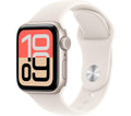APPLE Watch SE 3 Cellular - 40 mm Starlight Aluminium Case with Starlight Sport Band, S/M