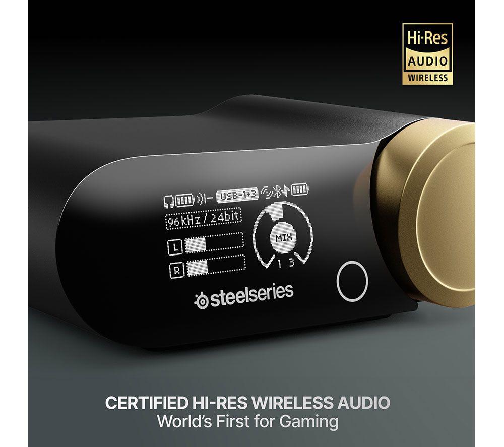 STEELSERIES Arctis Nova Elite Wireless 7.1 Gaming Headset - Sage & Gold