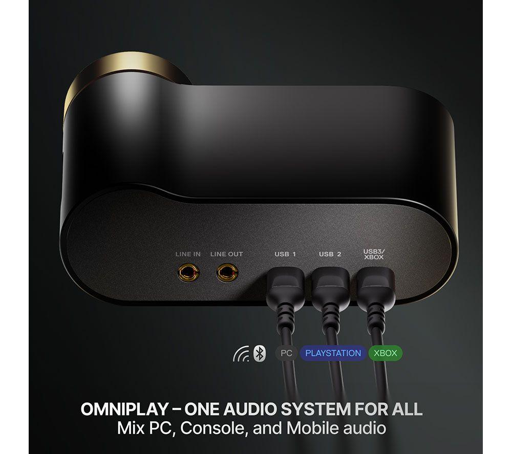 Auriculares inalámbricos para gaming STEELSERIES Arctis Nova Elite 7.1 - Verde salvia y dorado