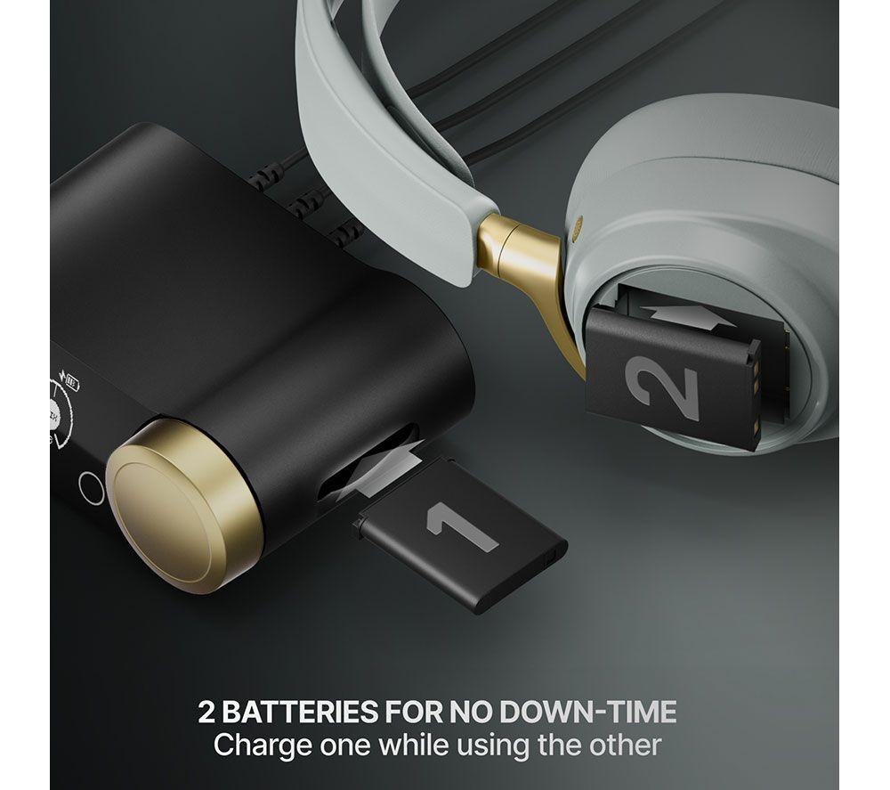 STEELSERIES Arctis Nova Elite Wireless 7.1 Gaming Headset - Sage & Gold